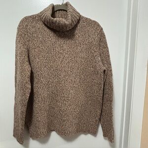 The Limited 70% Lambs Wool 20% Angora Rabbit Hair Turtleneck Sweater Y2K Sz L